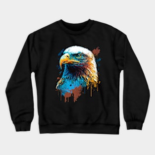 Bald Eagle Pop Culture Crewneck Sweatshirt